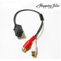 Cable Rca opel pour autoradio CD30 MP3 CDC40 CD70 NAVI DVD90 NAVI