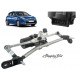 MOTEUR ESSUIE GLACE RENAULT CLIO 3 2005-2012 AVANT AVEC MECANISME TRINGLERIE