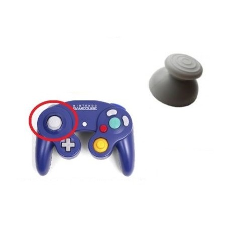 STICK GRIS POUR MANETTE GAME CUBE