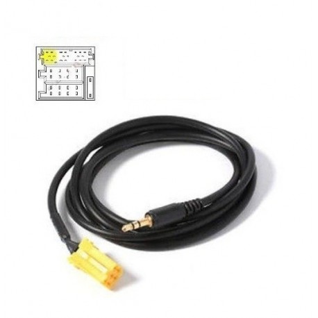 CABLE AUX POUR AUTORADIO BLAUPUNKT MP3 FIAT GRANDE PUNTO 2