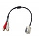 CABLE PRISE RCA POUR AUTORADIO RD4