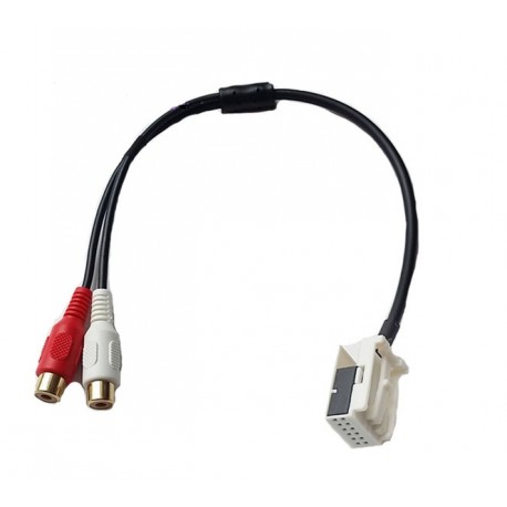 CABLE PRISE RCA POUR AUTORADIO RD4