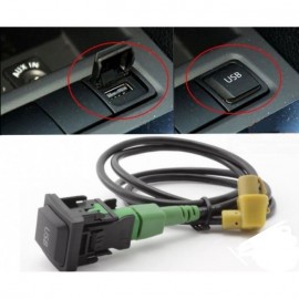 CABLE USB + BOITIER POUR AUTORADIO RCD510